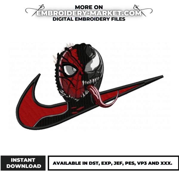 Spiderman Venom Swoosh W