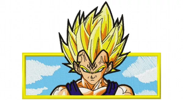 vegeta boxed visual