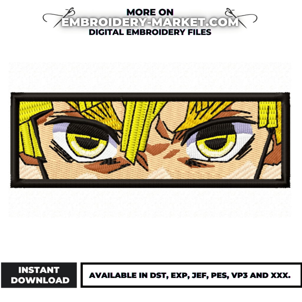 Zenitsu Eyes Boxed